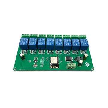 5V/7-28V Power Supply 8 Channel ESP8266 WIFI 8-way Relay Module ESP-12F Development Board Secondary