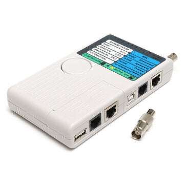 4 In 1 Network Cable Tester RJ45/RJ11/USB/BNC LAN Cable Cat5 Cat6 Wire Tester