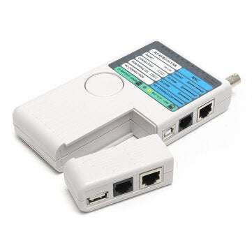 4 In 1 Network Cable Tester RJ45/RJ11/USB/BNC LAN Cable Cat5 Cat6 Wire Tester