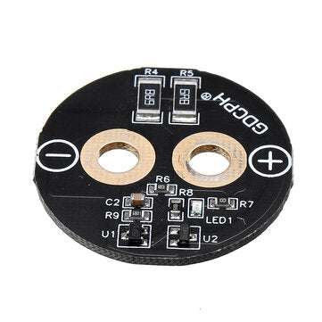 5Pcs 2.7V 500F Super Capacitor Circuit Board Farad Capacitor Voltage Regulator Board Screw Foot Circ