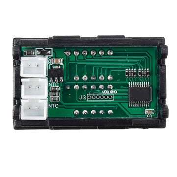 3Pcs DC 4-28V 5V 12V 0.28 inch 0.28 " LED Display Dual Red Digital Temperature Sensor Thermometer wi