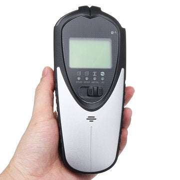 4 In 1 Backlit Wall Scanner Stud Finder Center Beam Sensor LCD Display Portable Wire For Wood Electr