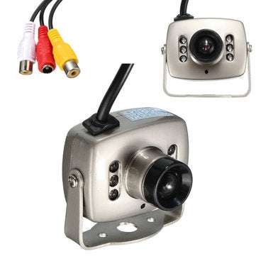 6 LED Mini Wired Infrared CMOS CCTV Camera Security  Color Night Vision