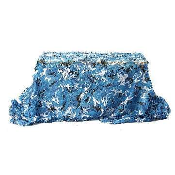 5mx2.5m Camo Netting Camouflage Net for Car Cover Camping Woodland Military Hun... (COLOR.: SEABLUE)