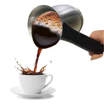 600W 600ml Portable Electric Stainless Steel Coffee Maker Percolators Moka Pot