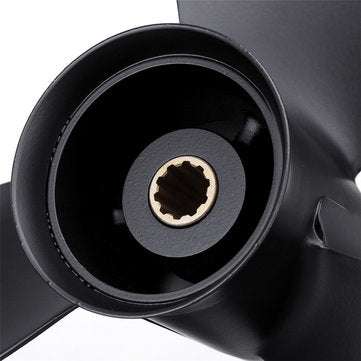 9.9 x 11 Marine Aluminum Outboard Propeller For Mercury Tohatsu Nissan 25-30HP
