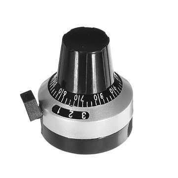 3pcs 3590S-2-502L 5K Ohm 2W Multi Turn Precision Potentiometer With 10 Turns Counting Dial Rotary Kn