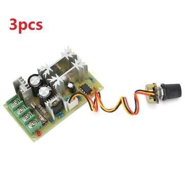 3pcs DC 10-60V 20A 1200W PWM Motor Speed Control Module