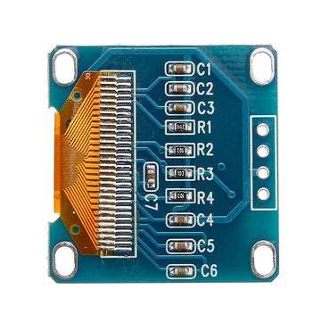 5Pcs 0.96 Inch Blue Yellow IIC I2C OLED Display Module
