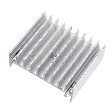5pcs Transistor Radiator Power Amplifier Chip Heat Sink Thyristor Aluminum Heat Sink 47*16.5*40MM