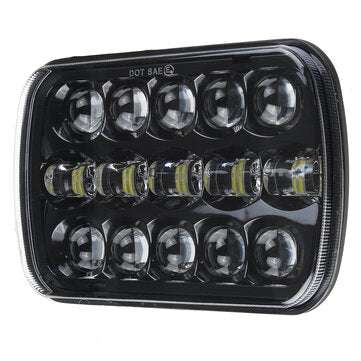 412V/24V Hi/Low 6000K 400W 30000LM 7x6`` 5x7`` LED Headlight Projector DRL Hi/Lo For Chevrolet for J
