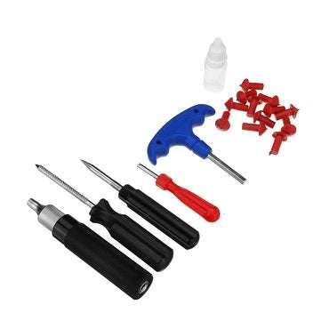 5pcs Tire Tyre Repair Mushrooms Tools Kit Set For Motorcycle Electric Bicycle Bike