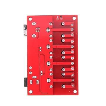 4 Channel 12V HID Driverless USB Relay USB Control Switch Computer Control Switch PC Intelligent Con