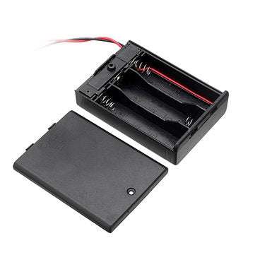 3pcs 3 Slots AA Battery Box Battery Holder Board with Switch for 3xAA Batteries DIY kit Case