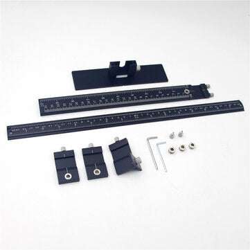 413mm Upgrade Drill Guide Sleeve Cabinet Hardware Jig Set Wood Positioning Ruler Woodworking Locator