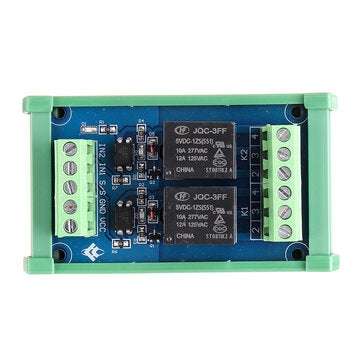 3pcs 2CH Channel Optocoupler Isolation Relay Module 5V SCM PLC Signal Amplifier Board