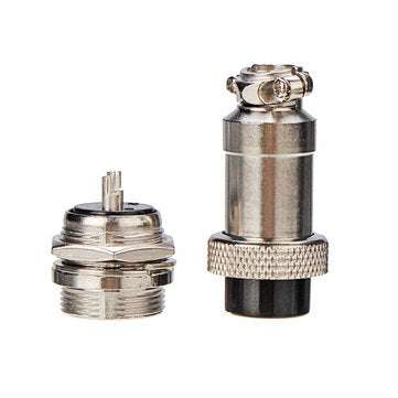 3pcs GX20 2 Pin 20mm Male & Female Wire Panel Circular Connector Aviation Socket Plug