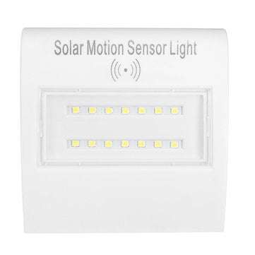 3W Solar Powered 14 LED Radar Motion Sensor Wall Light Waterproof Outdoor Garden Security Lamp