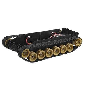 3V-9V DIY Shock Absorbed Smart Robot Tank Chassis Crawler Car Kit With 260 Motor