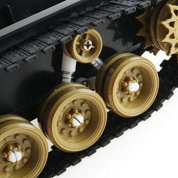 3V-9V DIY Shock Absorbed Smart Robot Tank Chassis Crawler Car Kit With 260 Motor
