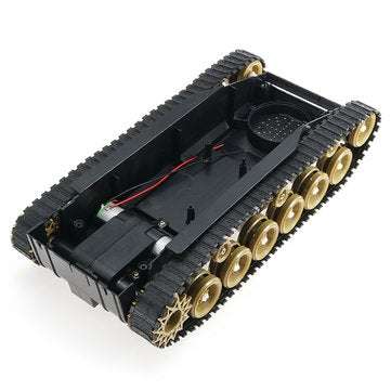 3V-9V DIY Shock Absorbed Smart Robot Tank Chassis Crawler Car Kit With 260 Motor