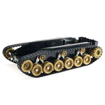 3V-9V DIY Shock Absorbed Smart Robot Tank Chassis Crawler Car Kit With 260 Motor