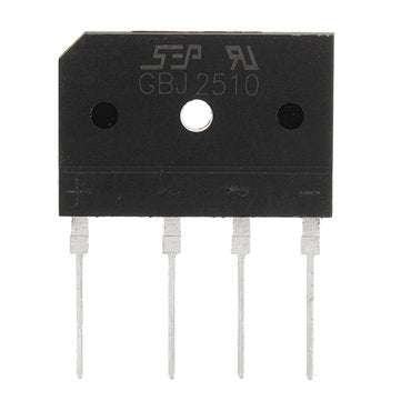 3pcs 25A 1000V Diode Rectifier Bridge GBJ2510 Power Electronic Components For DIY Projects