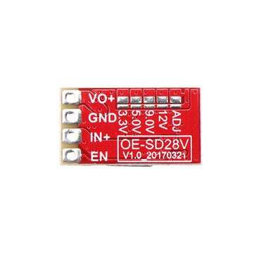 5pcs Mini DC-DC Adjustable Step Down Power Supply Module 12V 24V to 5V 3.3V 9V  3A mini360