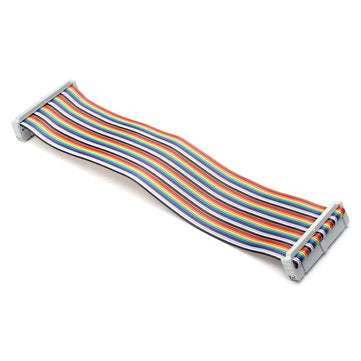 3Pcs GPIO 40P Rainbow Ribbon Cable For Raspberry Pi 2 Model B&B+