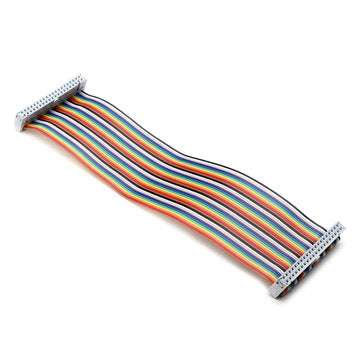 3Pcs GPIO 40P Rainbow Ribbon Cable For Raspberry Pi 2 Model B&B+