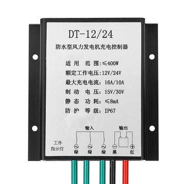 400W 12V/24V Auto Adapt Wind Turbine Controller Wind Generator Controller