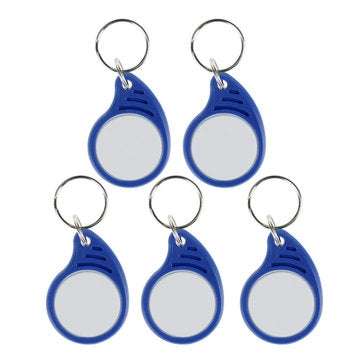 5Pcs RFID IC Keyfobs 13.56 MHz Keychains NFC Key Card ISO14443A MF Classi For Smart Access Control S