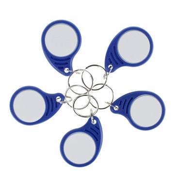 5Pcs RFID IC Keyfobs 13.56 MHz Keychains NFC Key Card ISO14443A MF Classi For Smart Access Control S