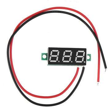 3Pcs Geekcreit White 0.28 Inch 3.0V-30V Mini Digital Volt Meter Voltage Tester Voltmeter