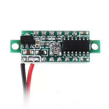 3Pcs Geekcreit White 0.28 Inch 3.0V-30V Mini Digital Volt Meter Voltage Tester Voltmeter