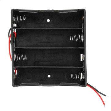 3pcs Plastic Battery Storage Case Box Battery Holder For 4 x 18650 Battery