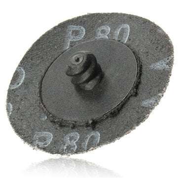 40pcs 2 Inch 24 60 80 120 Grit Roll Lock Sanding Discs