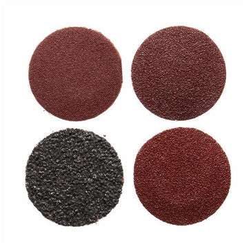 40pcs 2 Inch 24 60 80 120 Grit Roll Lock Sanding Discs