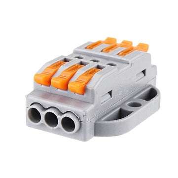3Pcs PCT-223A Quick Terminals Wire Connector Universal Terminal Block 32A