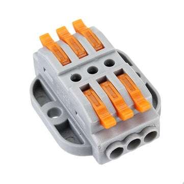 3Pcs PCT-223A Quick Terminals Wire Connector Universal Terminal Block 32A