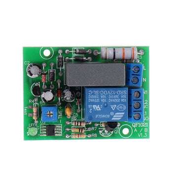 3pcs QF1021-A-10M 0-10Min Adjustable 220V Time Delay Relay Module Timer Delay Switch Timed Off with