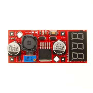 5pcs LM2596 DC-DC Adjustable Voltage Regulator Module with Voltage Meter Display