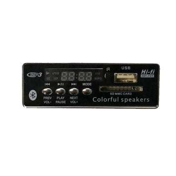 5pcs USB Bluetooth Hands-free MP3 Player Integrated MP3 Decoder Board Module Radio FM Remote Control
