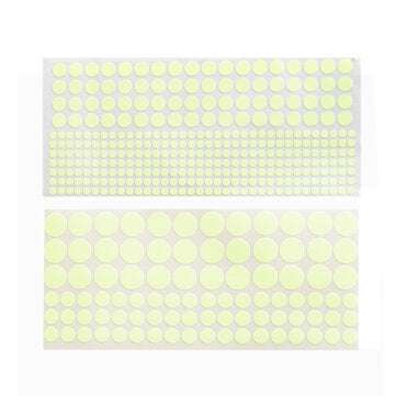 400pcs Luminous Glow In The Dark Star Round Dot Wall Sticker Home Ceiling