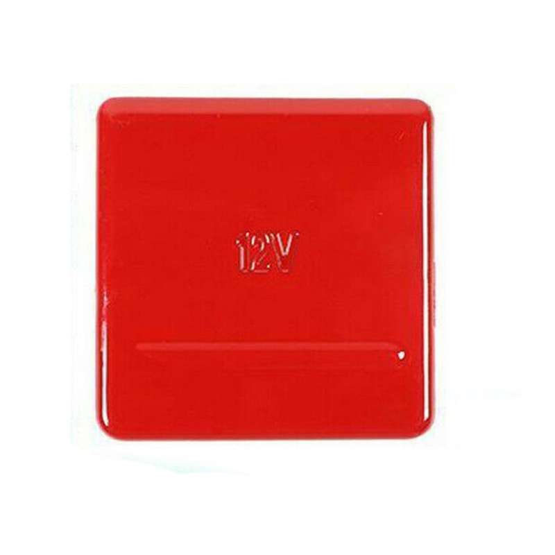 Lighter Trim Cover ABS Sticker Interior Accessories for 2010 2011 2012 2013 2014 (Red)