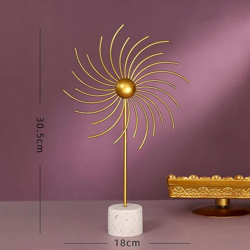 (1Pcs) Windmill Model Iron Decoration, Room Ornaments, Living Room Counter Decoration, Model Decorat