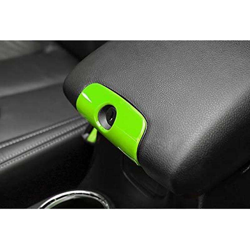 (Green 18Pcs) Car Decoration Steering Wheel & Center Console Air Outlet Trim for Wrangler JK JKU 201
