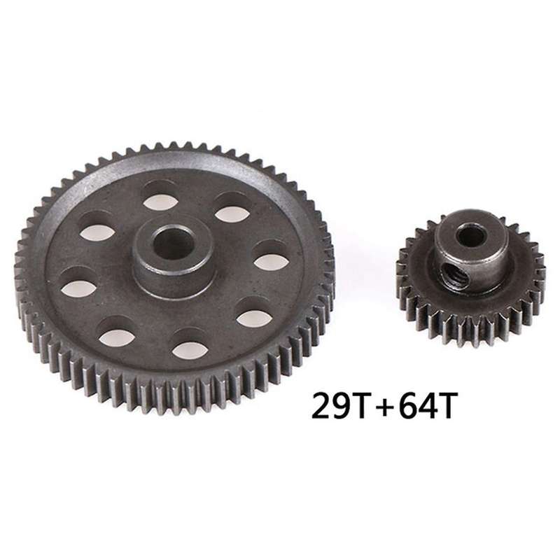 , 10 11184 Steel Metal Spur Different Main Gear 17T/21T/23T/26T/29T/64T Motor Pinion Gears