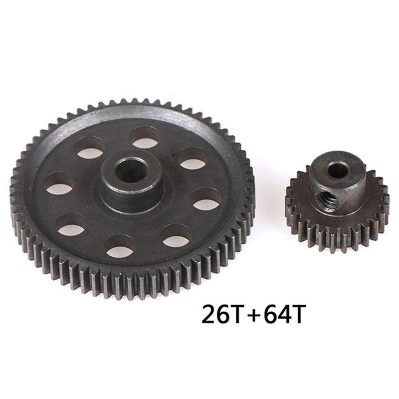 , 10 11184 Steel Metal Spur Different Main Gear 17T/21T/23T/26T/29T/64T Motor Pinion Gears