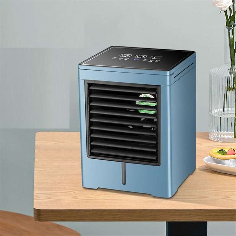 , USB Personal Air Conditioner with Speed, Evaporative Air Cooler with LED Touch Screen